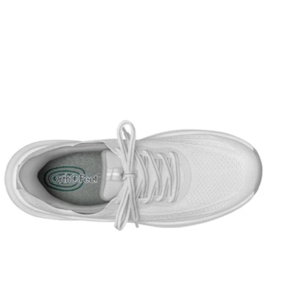 Orthofeet Hands Free Nira Women's White Athletic Sneakers 80028 Size 8.5 Wide - Picture 5 of 10